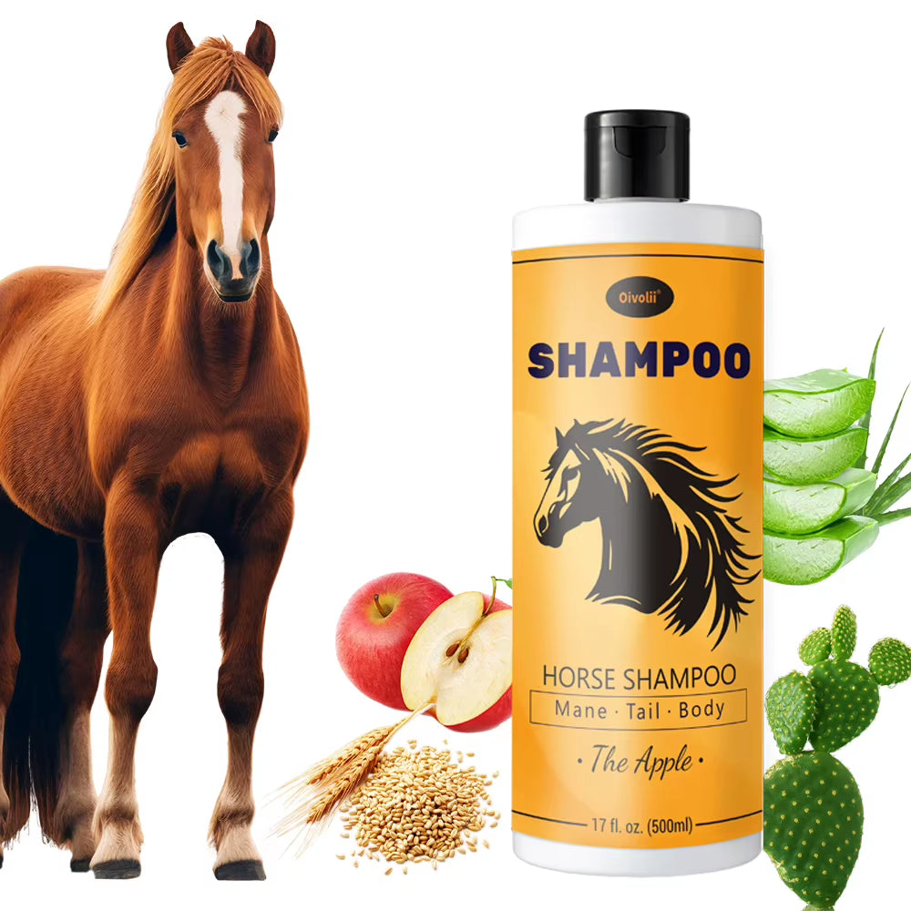 Champú y acondicionador para caballos con aroma a manzana, 500 ml - vista 7