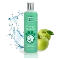 Champú hidratante Menforsan con manzana verde para perros, 300 ml