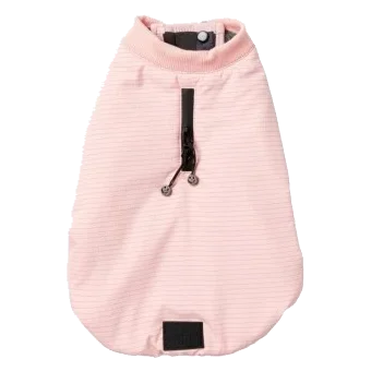 Chaqueta bomber acolchada para perros FuzzYard rosa