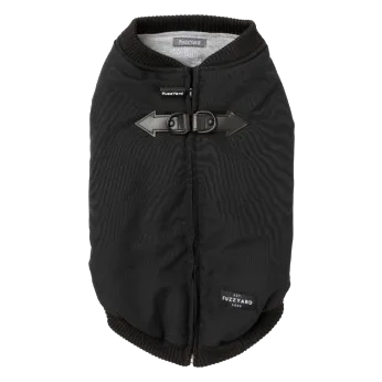 Chaqueta con arnés para perros FuzzYard East MacGyver negro