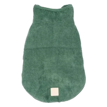 Chaqueta de pana para perros FuzzYard Life Myrtle Green