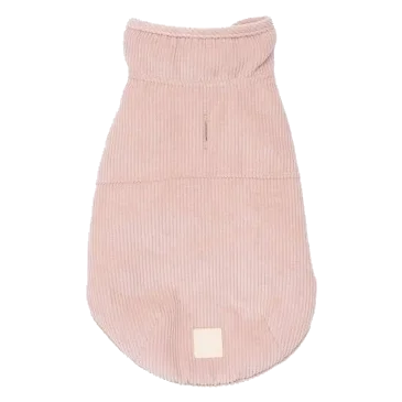 Chaqueta de pana para perros FuzzYard Life Soft Blush
