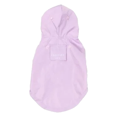 Chubasquero impermeable para perros FuzzYard Life Lila