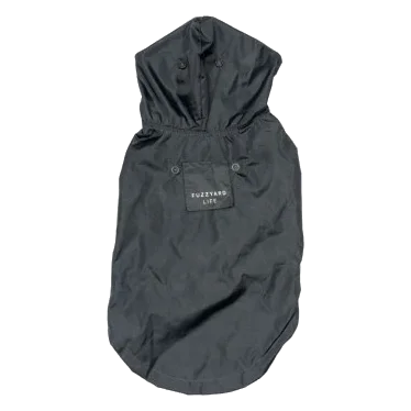 Chubasquero impermeable para perros FuzzYard Life Slate Grey