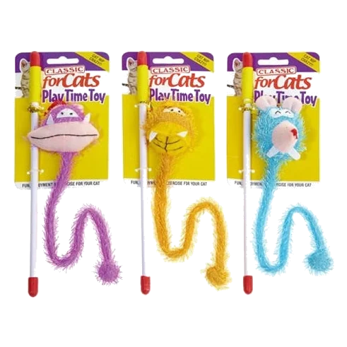 CLASSIC Long Tail Shaggy Teasers 330mm para gatos