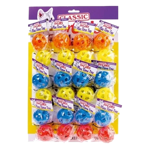 CLASSIC Plastic Lattice Play Ball para gatos