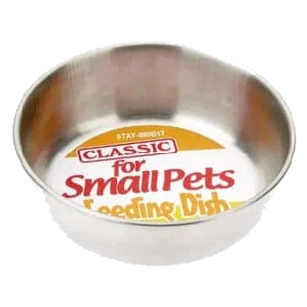 CLASSIC Small Pet Stainless Steel Dish 200ml para perros