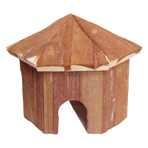CLASSIC Wooden House para roedores