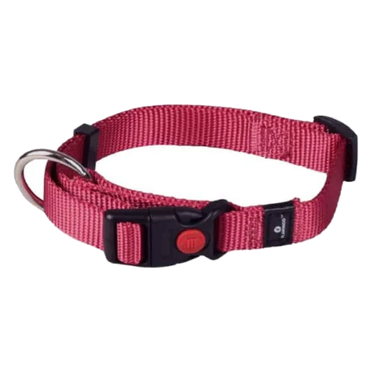 Collar Art sportiv plus T3 20 mm rojo cereza para perros