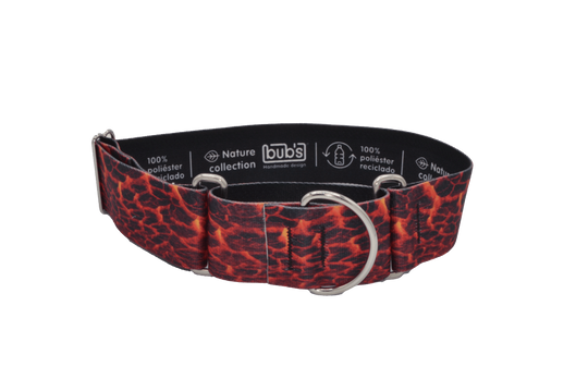 Collar Bub’s martingale lava XL para perros
