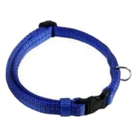 Collar de nailon reflectante modelo 1 para perros, T3 (45-68 cm)
