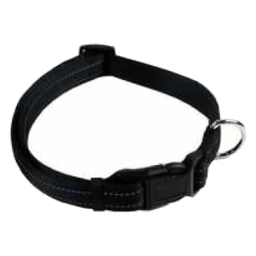 Collar de nailon reflectante modelo 2 para perros, T1 (26-40 cm)