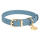 Collar de perro cuero vegano FuzzYard Atelier French Blue