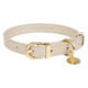 Collar de perro cuero vegano FuzzYard Atelier Sandstone