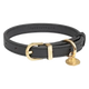 Collar de perro cuero vegano FuzzYard Atelier Slate Grey