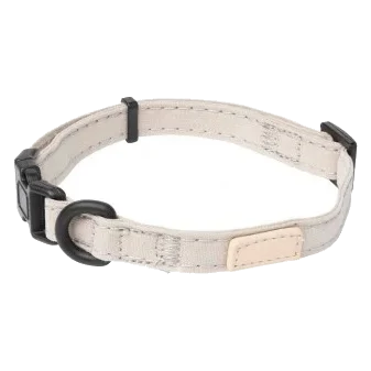 Collar de perro de algodón FuzzYard Life Sandstone