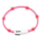 Collar led Rosa para gatos