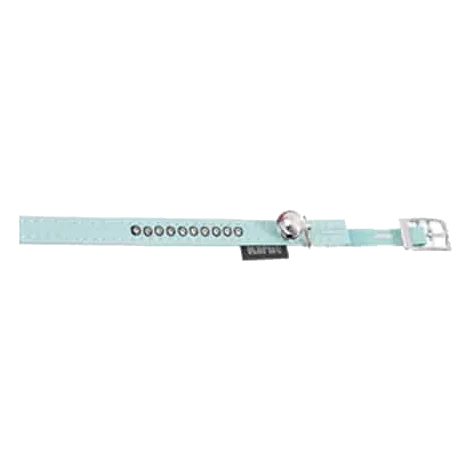 Collar monte c. azul claro 11mm 30cm para gatos