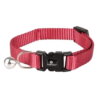 Collar para gatito ziggi cereza 15-22cm 10m
