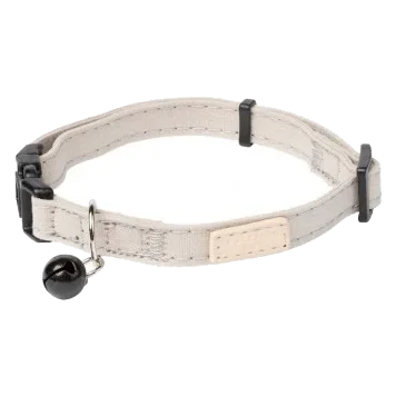Collar para gato de algodón FuzzYard Life Sandstone