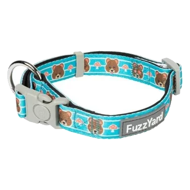 Collar para perros de neopreno FuzzYard Fuzz Bear