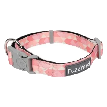 Collar para perros de neopreno FuzzYard Pink Lemonade