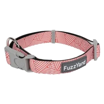 Collar para perros de neopreno FuzzYard Thornbury Brick Red