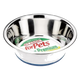 Comedero de acero inoxidable antideslizante Classic para perros