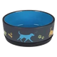 Comedero de cerámica 500 ml con anillo antideslizante para perros