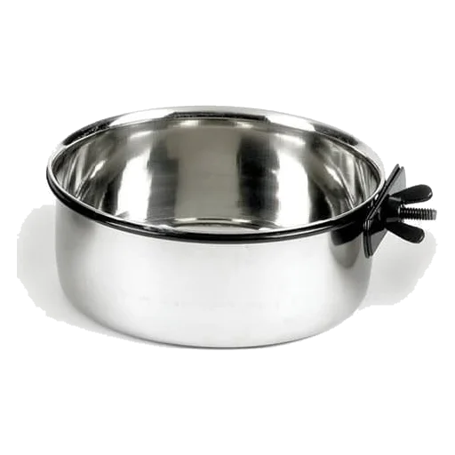 Comedero de copa de acero inoxidable Classic 900 ml para perros
