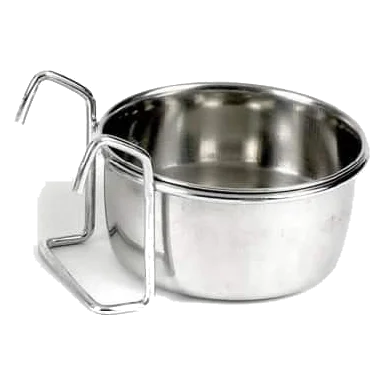 Comedero de copa de acero inoxidable Classic para perros, de 150 a 1900 ml