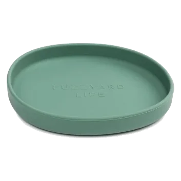 Comedero de silicona para gatos FuzzYard Life Myrtle Green