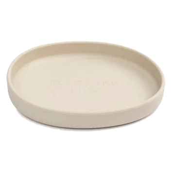 Comedero de silicona para gatos FuzzYard Life Sandstone