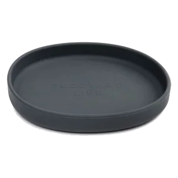 Comedero de silicona para gatos FuzzYard Life Slate Grey