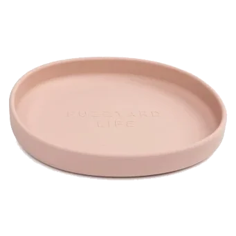 Comedero de silicona para gatos FuzzYard Life Soft Blush
