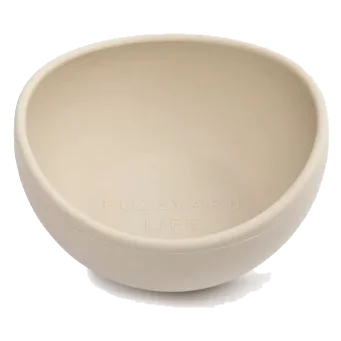 Comedero para perro de silicona FuzzYard Life Sandstone