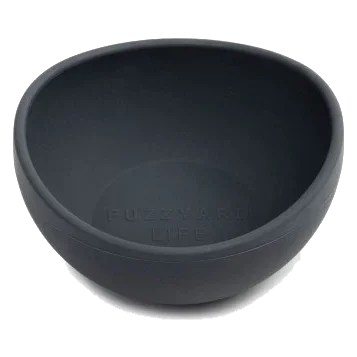 Comedero para perro de silicona FuzzYard Life Slate Grey