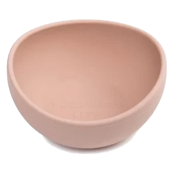 Comedero para perro de silicona FuzzYard Life Soft Blush
