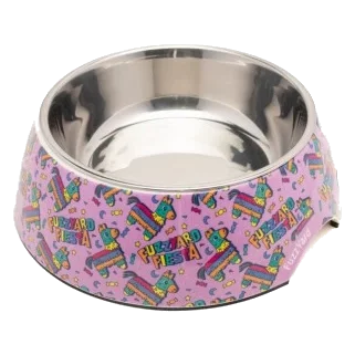 Comedero para perros antideslizante FuzzYard Fiesta