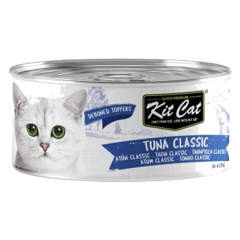 Comida húmeda para gatos Kit Cat Toppers atún katsuobushi 80 g