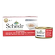 Comida húmeda Schesir pollo y buey pack 4 × 85 g para perros adultos