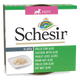 Comida húmeda Schesir Puppy pollo con aloe en gelatina 150 g para cachorros