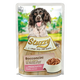 Comida húmeda Stuzzy jamón para perros adultos, sobre de 100 g