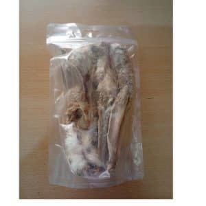 Orejas de conejo con pelo bolsa de 100 gramos