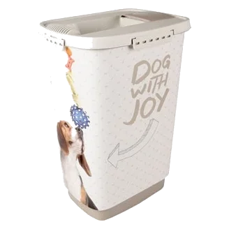 Contenedor de pienso June para perros, 8,4 l y 23,3 l