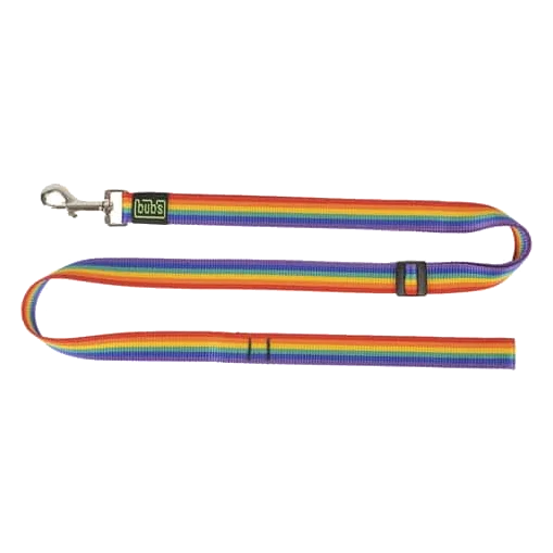 Correa extensible Bub’s Rainbow para perros, pequeña y grande