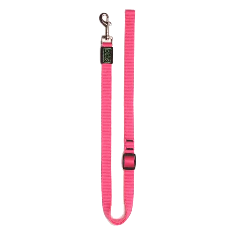 Correa extensible Bub’s Pink rosa para perros