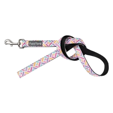 Correa para perros FuzzYard Bubblegum Burst de neopreno