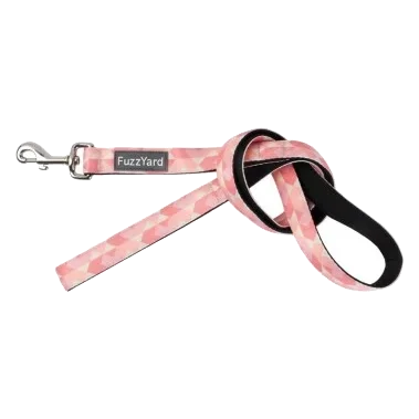 Correa para perros FuzzYard Pink Lemonade de neopreno