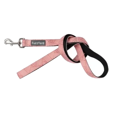 Correa para perros FuzzYard Thornbury Brick Red de neopreno